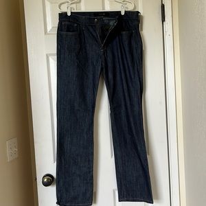 Men’s dark wash Joes jeans